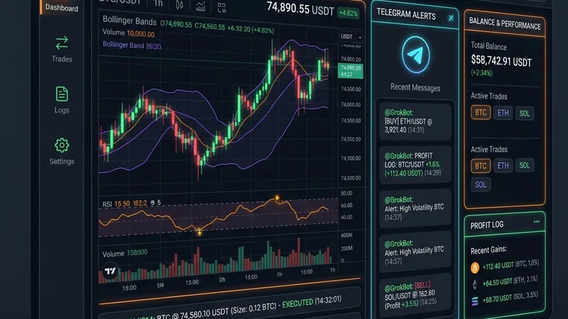Grok Trading Bot para Binance Spot/Futures